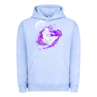 Pigment Grape Ice techno astronaut electronic music rave festival raver t shirt Urban Hoodie - linhVisuals