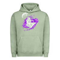 Pigment Oil Green techno astronaut electronic music rave festival raver t shirt Urban Hoodie - linhVisuals