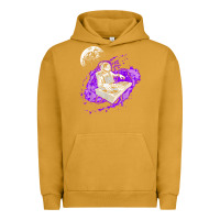 Pigment Peanut Butter techno astronaut electronic music rave festival raver t shirt Urban Hoodie - linhVisuals
