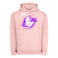 Pigment Salmon techno astronaut electronic music rave festival raver t shirt Urban Hoodie - linhVisuals