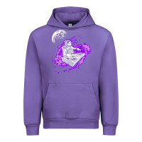 Tulip techno astronaut electronic music rave festival raver t shirt Urban Hoodie - linhVisuals