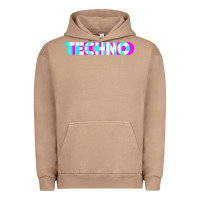 Pigment Burro techno music t shirt Urban Hoodie - linhVisuals