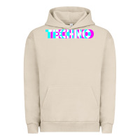 Pigment French Oak techno music t shirt Urban Hoodie - linhVisuals
