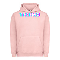 Pigment Salmon techno music t shirt Urban Hoodie - linhVisuals