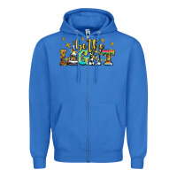 True Royal be the light Zipper Hoodie - AdoDesignShop