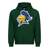 Forest Green Carleton College Urban Hoodie - linhVisuals