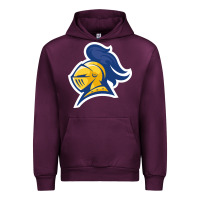 Mauve Wine Carleton College Urban Hoodie - linhVisuals
