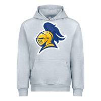 Heather Grey Carleton College Urban Hoodie - linhVisuals