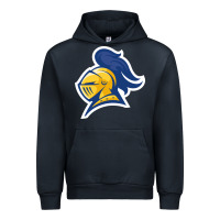 Navy Carleton College Urban Hoodie - linhVisuals