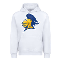 White Carleton College Urban Hoodie - linhVisuals