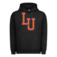 Pigment Black langston university lion Urban Hoodie - linhVisuals