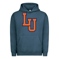 Pigment Midnight Navy langston university lion Urban Hoodie - linhVisuals