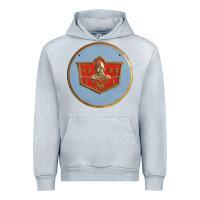 Heather Grey desoto Urban Hoodie - linhVisuals