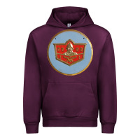 Mauve Wine desoto Urban Hoodie - linhVisuals