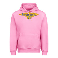 Fuchsia Pink duesenberg straight Urban Hoodie - linhVisuals