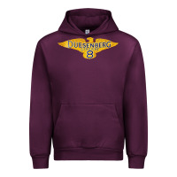 Mauve Wine duesenberg straight Urban Hoodie - linhVisuals