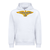 White duesenberg straight Urban Hoodie - linhVisuals