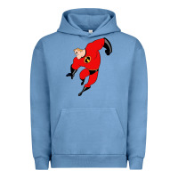 Pigment Pebble Blue incredibles Urban Hoodie - linhVisuals