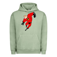 Pigment Oil Green incredibles Urban Hoodie - linhVisuals