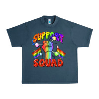 Midnight Navy support squad pride Urban Heavy Tee - FaDigitalArtStudio