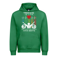 Emerald trance music retro vintage dj gift t shirt Urban Hoodie - linhVisuals