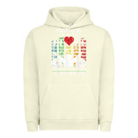 Pigment Pistachio trance music retro vintage dj gift t shirt Urban Hoodie - linhVisuals