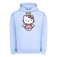 Pigment Grape Ice kitty Urban Hoodie - linhVisuals
