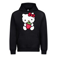 Black kitty Urban Hoodie - linhVisuals