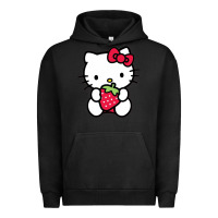 Pigment Black kitty Urban Hoodie - linhVisuals