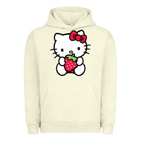 Pigment Pistachio kitty Urban Hoodie - linhVisuals