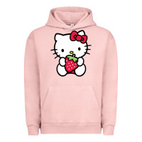 Pigment Salmon kitty Urban Hoodie - linhVisuals