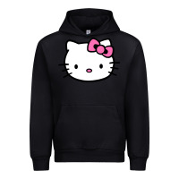 Black kitty Urban Hoodie - linhVisuals