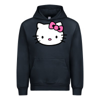 Navy kitty Urban Hoodie - linhVisuals