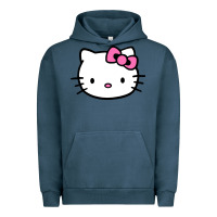 Pigment Midnight Navy kitty Urban Hoodie - linhVisuals