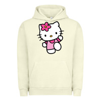 Pigment Pistachio kitty Urban Hoodie - linhVisuals