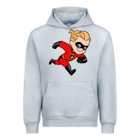 Heather Grey incredibles Urban Hoodie - linhVisuals