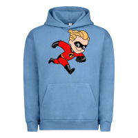 Pigment Pebble Blue incredibles Urban Hoodie - linhVisuals