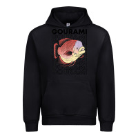 Black giant gourami fish 80's monster fish keeper tropical fish t shirt Urban Hoodie - linhVisuals