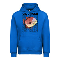 Cobalt giant gourami fish 80's monster fish keeper tropical fish t shirt Urban Hoodie - linhVisuals