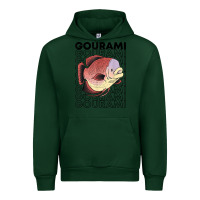 Forest Green giant gourami fish 80's monster fish keeper tropical fish t shirt Urban Hoodie - linhVisuals