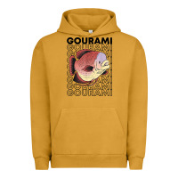 Pigment Peanut Butter giant gourami fish 80's monster fish keeper tropical fish t shirt Urban Hoodie - linhVisuals