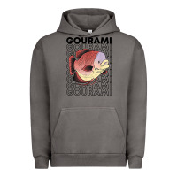 Pigment Tornado giant gourami fish 80's monster fish keeper tropical fish t shirt Urban Hoodie - linhVisuals