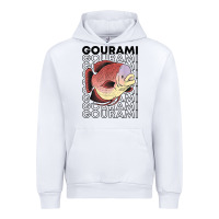 White giant gourami fish 80's monster fish keeper tropical fish t shirt Urban Hoodie - linhVisuals