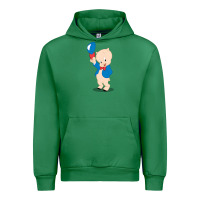 Emerald porky pig Urban Hoodie - linhVisuals
