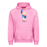 Fuchsia Pink porky pig Urban Hoodie - linhVisuals