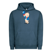 Pigment Midnight Navy porky pig Urban Hoodie - linhVisuals