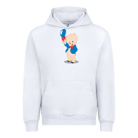 White porky pig Urban Hoodie - linhVisuals