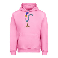 Fuchsia Pink road runner Urban Hoodie - linhVisuals