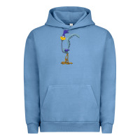 Pigment Pebble Blue road runner Urban Hoodie - linhVisuals