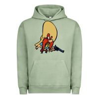Pigment Oil Green sam yosemite Urban Hoodie - linhVisuals